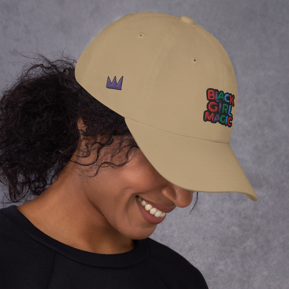 "BLACK GIRL MAGIC" KROWN Cap | Stylish Caps for Women