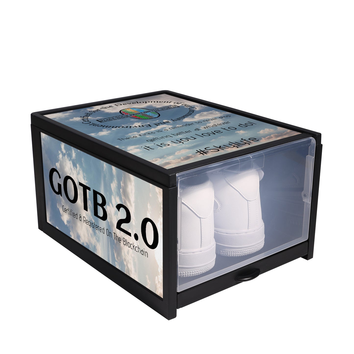 GOTB 2.0(Skyscrapers) | Plastic Shoe Container | Shoes Boxes