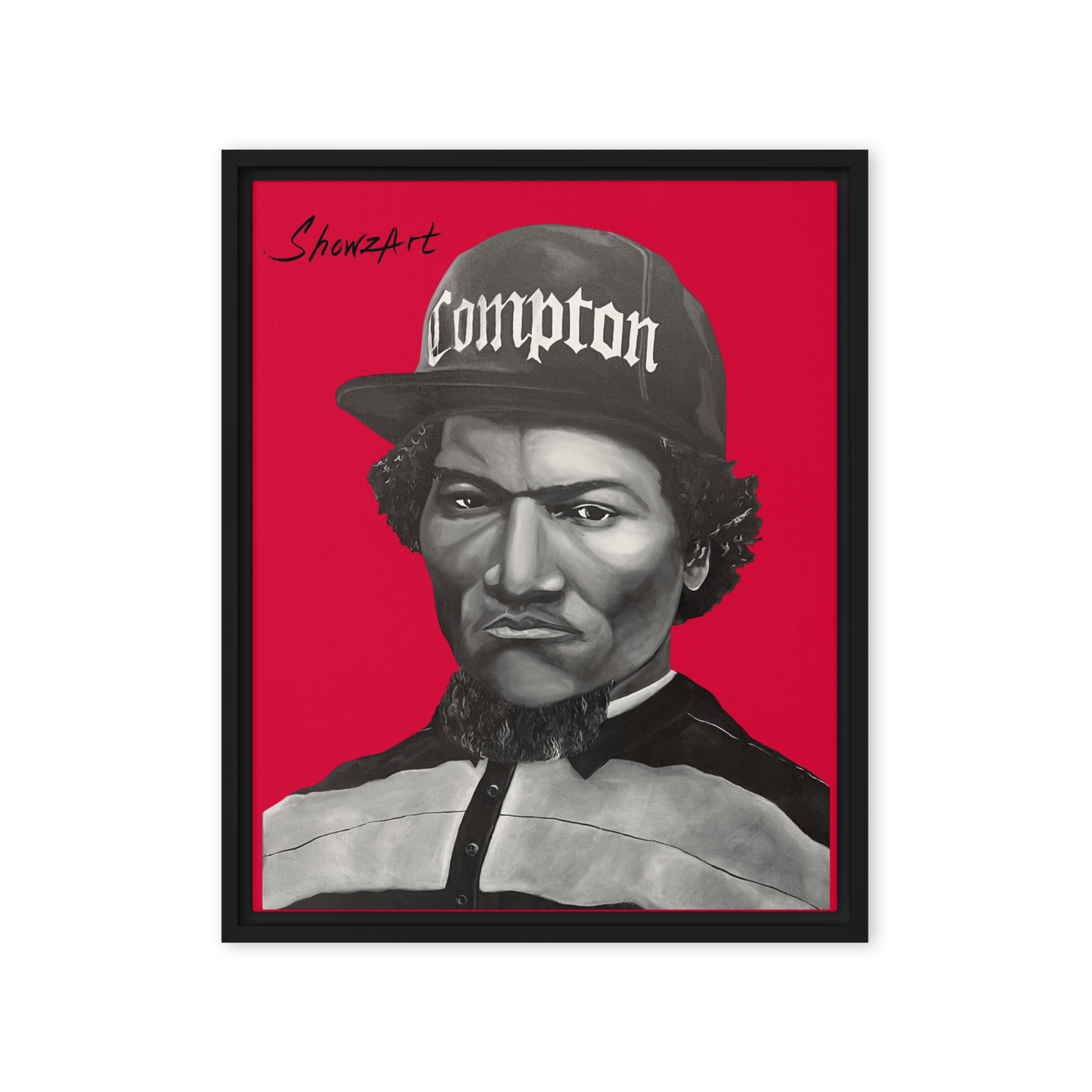 Red Collection Canvas: Fredrick Douglass + Eazy E