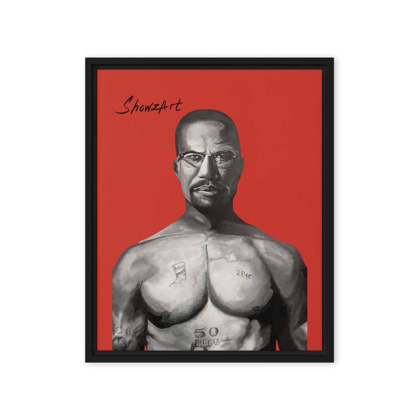 ShowzArt- Mistaken Identities: Malcolm Makaveli X