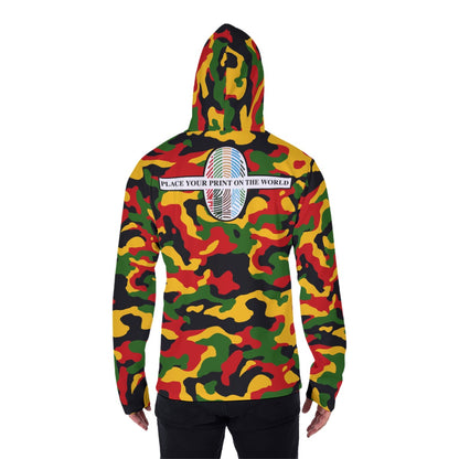 111 RBG CAMO HOODIE with facemask