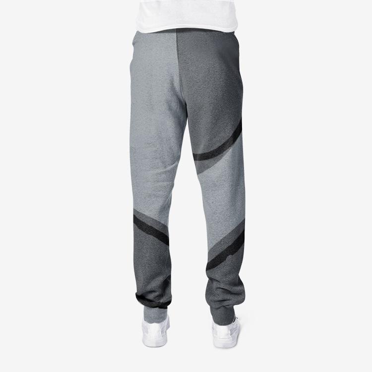Place Your Print On The World Sweatsuit- Shades Of Grey