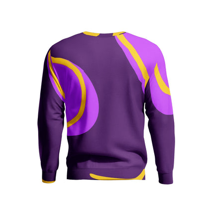 Place Your Print On The World Sweatsuits- Purple Thunder