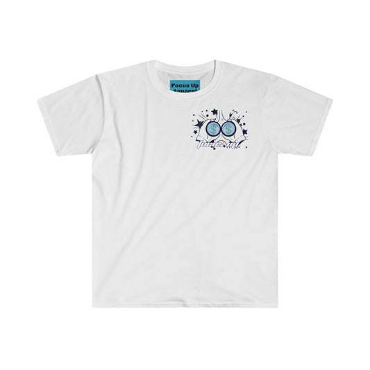 Focus Up Mini-Logo-T-Shirt