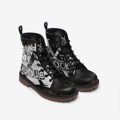 Muddy Long Boot | Malcolm X Shoes | Sky Lyfe