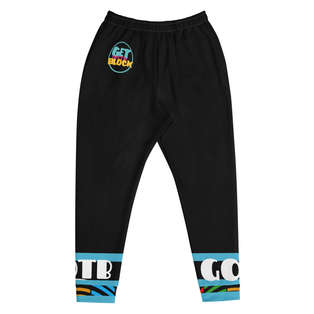 GET OFF THE BLOCK Jogging Pants | Black Joggers